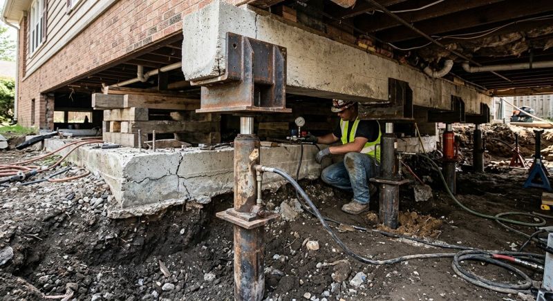 Foundation Lifting in South Hackensack, NJ