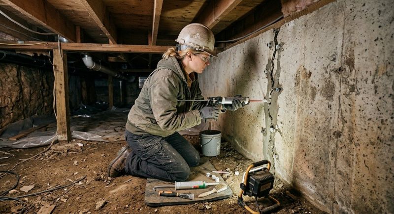 Basement Foundation Repair in Highland Park, NJ