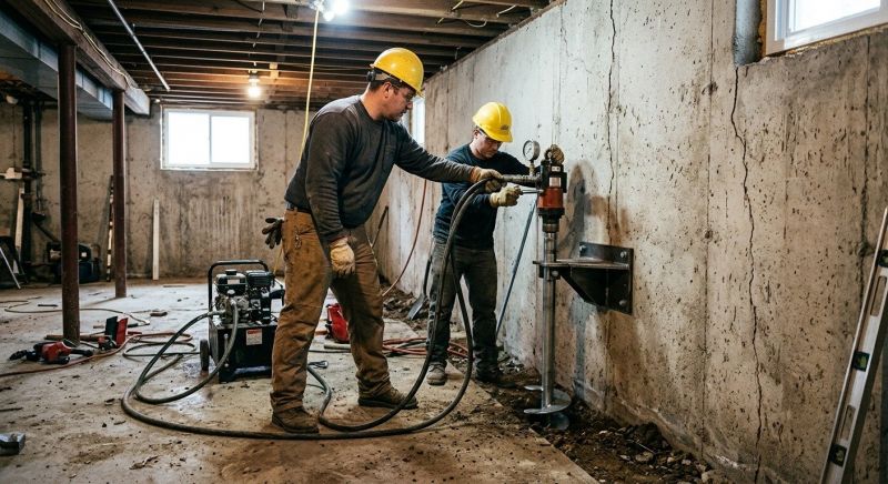 Basement Stabilization in Union County, NJ