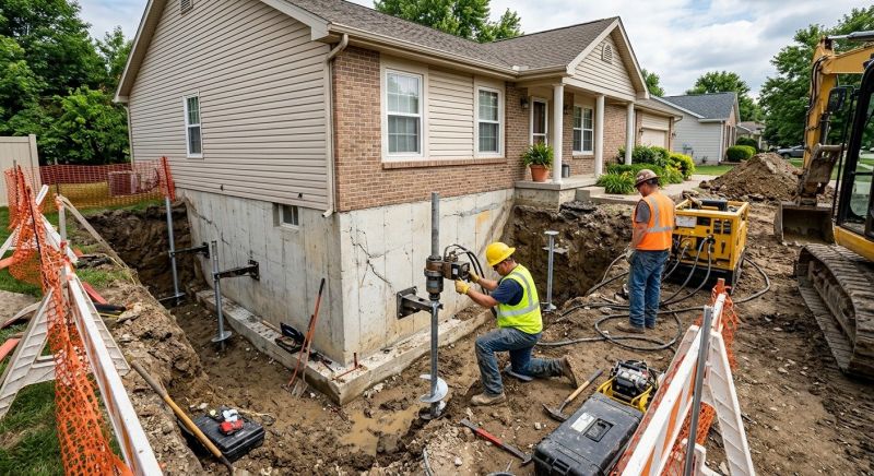 Building Foundation Repair in Hillsdale, NJ