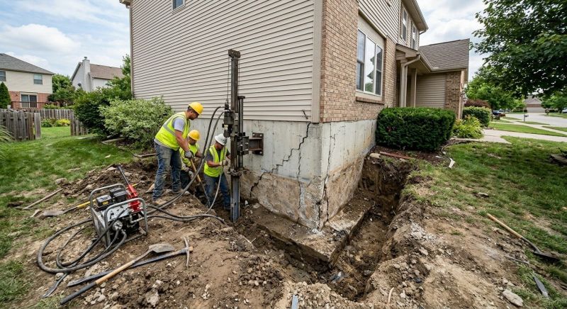 Building Foundation Repair in Middletown, NJ