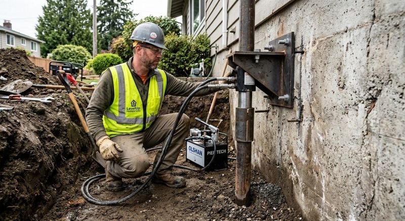 Concrete Foundation Leveling in East Brunswick, NJ