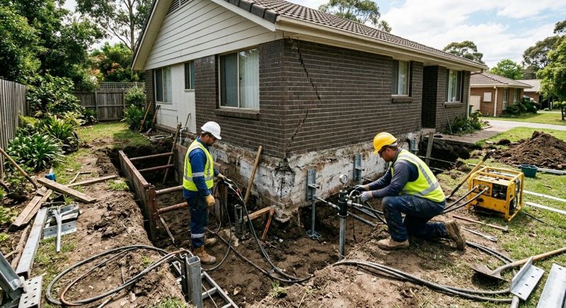Concrete Foundation Repair in Bridgewater, NJ