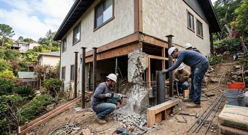 Concrete Foundation Repair in East Brunswick, NJ