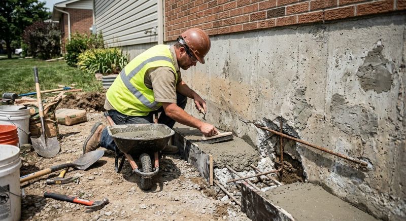 Concrete Foundation Repair in Hazlet, NJ