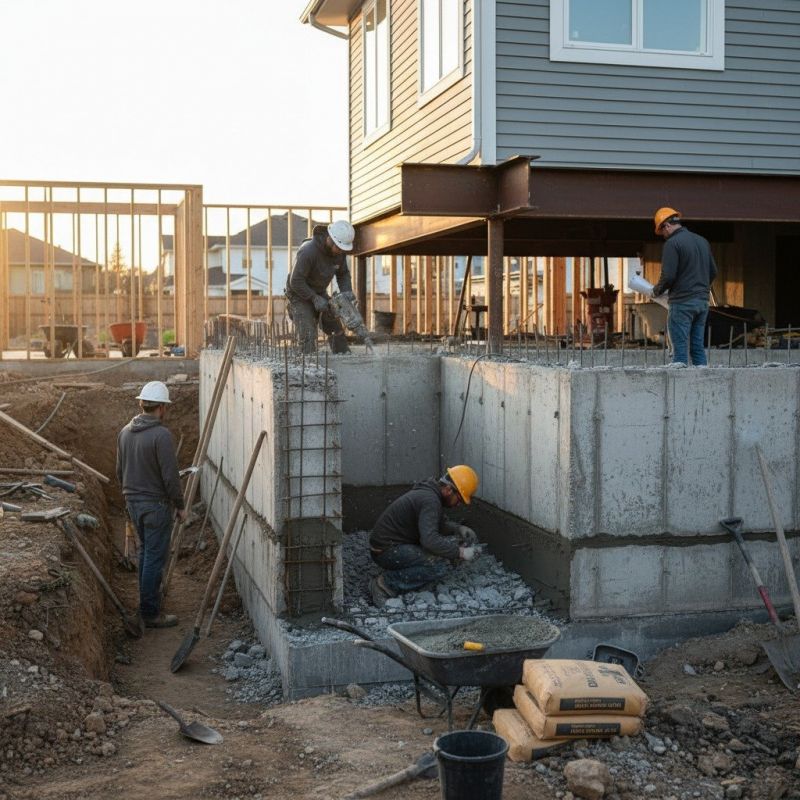Concrete Foundation Repair in Middle Village, NY