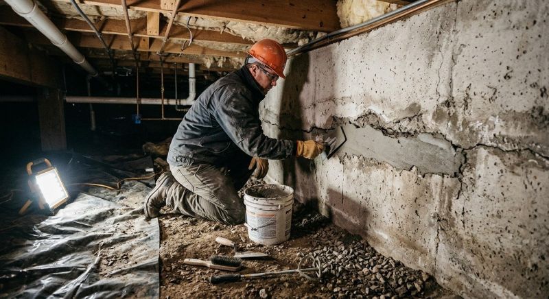 Concrete Foundation Repair in South Richmond Hill, NY