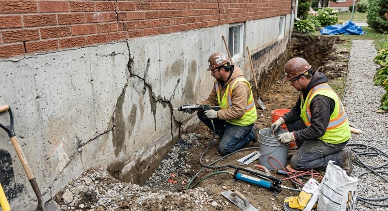 Cracked Foundation Repair in Bloomingdale, NJ