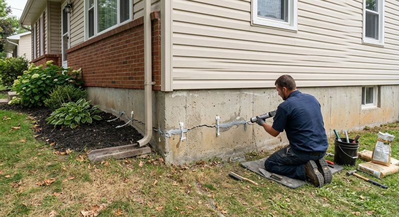 Cracked Foundation Repair in Chester, NJ