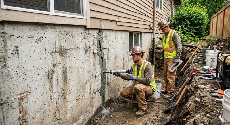 Cracked Foundation Repair in Hillside, NJ