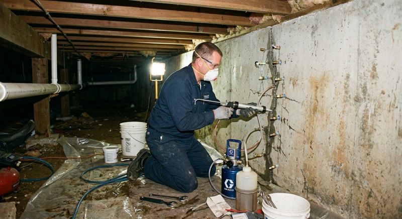 Crawlspace Foundation Repair in Hudson County, NJ