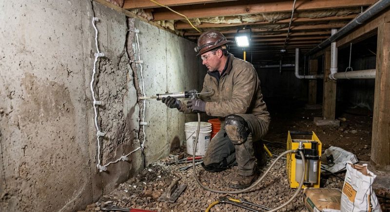 Crawlspace Foundation Repair in Rockaway, NJ