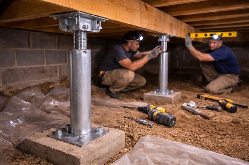 Crawlspace Structural Repair in Union County, NJ