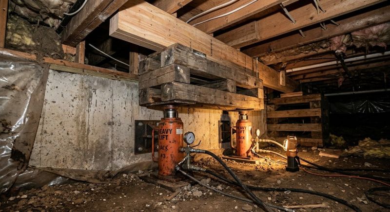 Foundation Jacking in Bogota, NJ