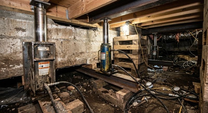 Foundation Jacking in Brooklyn, NY