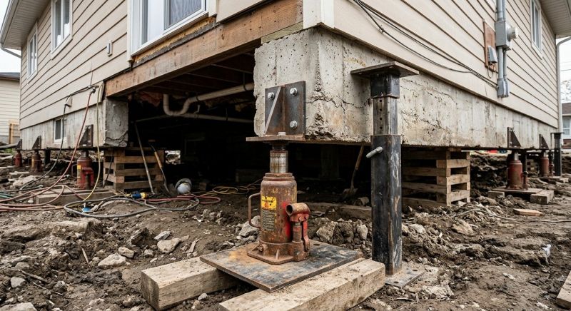 Foundation Jacking in Edison, NJ