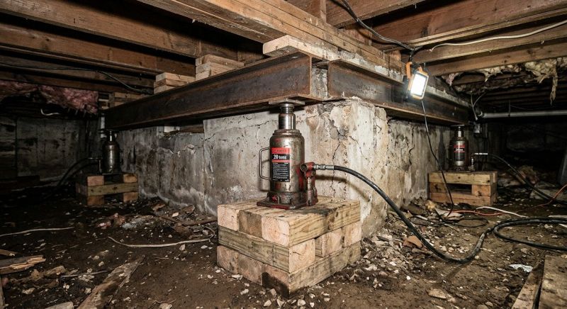 Foundation Jacking in Florham Park, NJ
