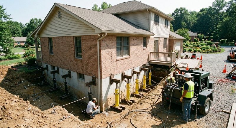 Foundation Jacking in Glen Rock, NJ