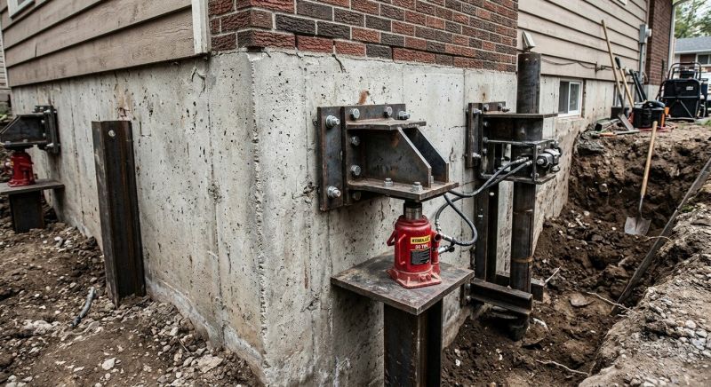 Foundation Jacking in Teaneck, NJ