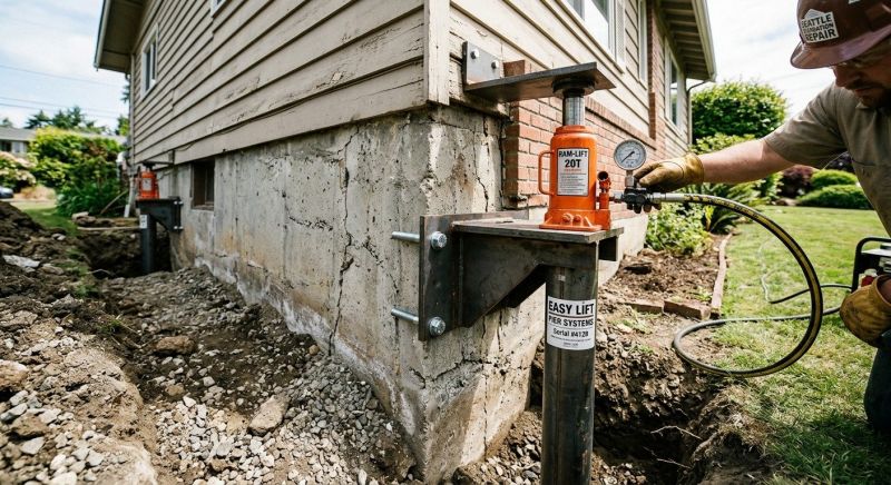 Foundation Lifting in Bedminster, NJ