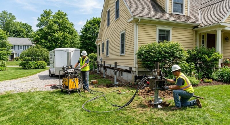 Foundation Lifting in Bogota, NJ