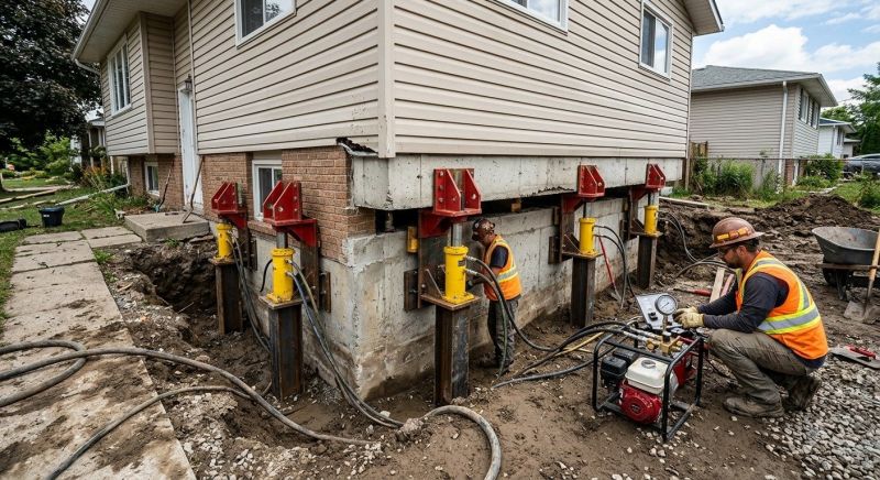 Foundation Lifting in Cedar Grove, NJ