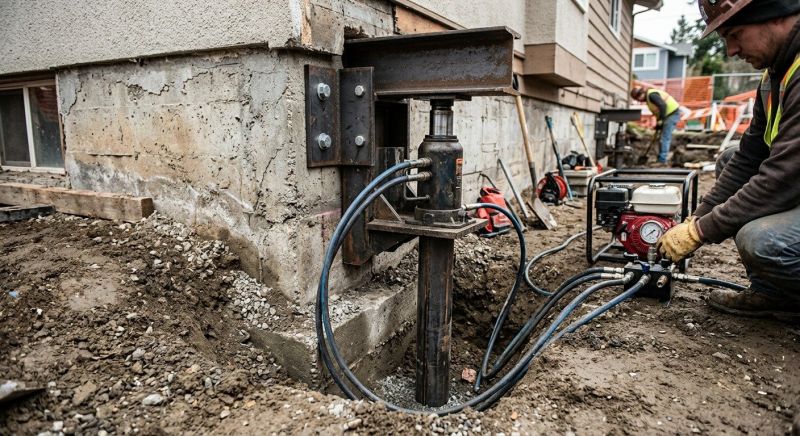 Foundation Lifting in Fort Lee, NJ