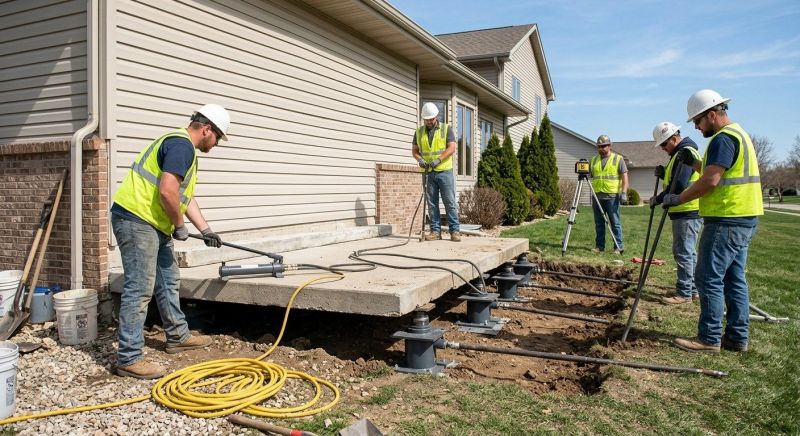 Foundation Lifting in Union County, NJ