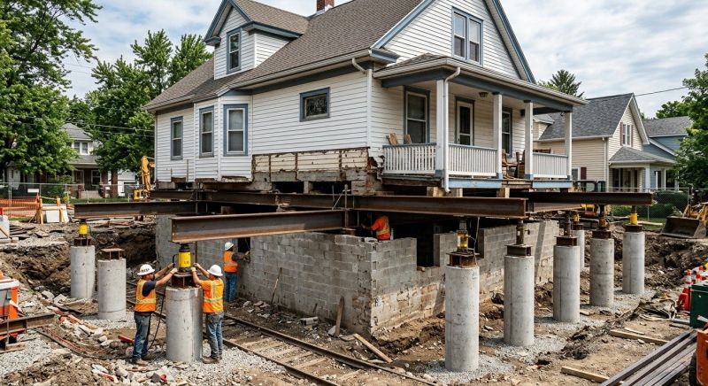 Foundation Raising in Flushing, NY