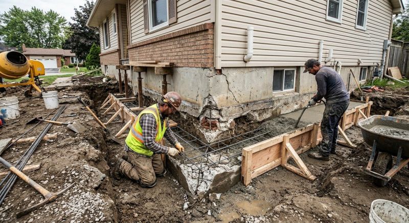 Foundation Repair in Jersey City, NJ