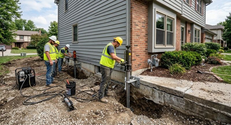 Foundation Stabilizing in Ho Ho Kus, NJ