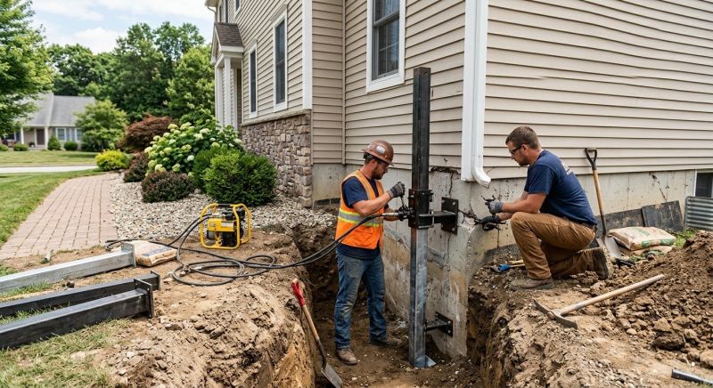 Foundation Stabilizing in Middle Village, NY