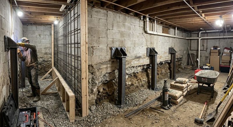 Foundation Stabilizing in Montclair, NJ