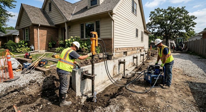 Foundation Strengthening in Union County, NJ