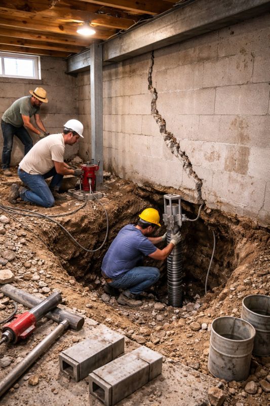 Foundation Structural Repair in Carteret, NJ