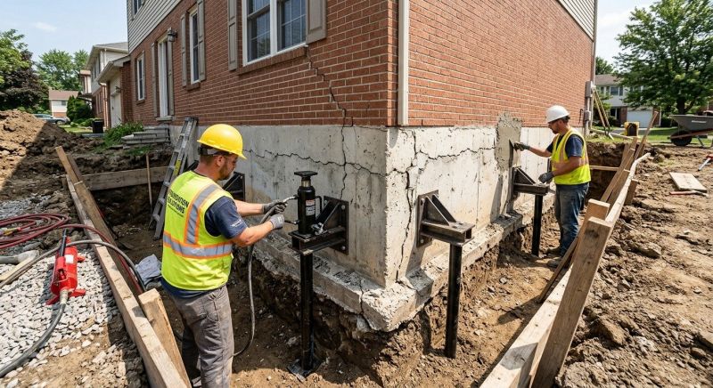 Foundation Structural Repair in East Brunswick, NJ