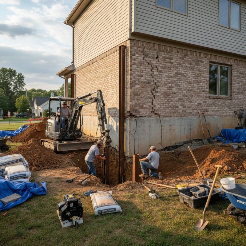 Foundation Structural Repair in Lincoln Park, NJ