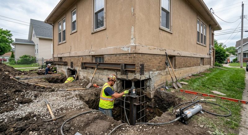 Foundation Underpinning in Union County, NJ