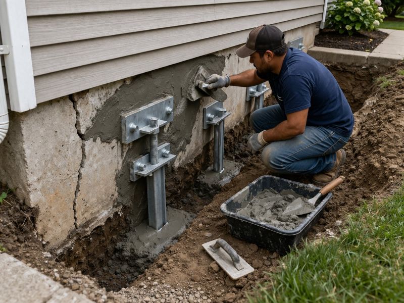 House Foundation Repair in Englewood, NJ