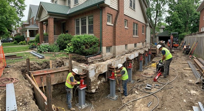 House Underpinning in Union County, NJ
