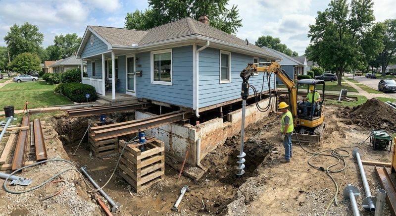 House Underpinning in Union County, NJ