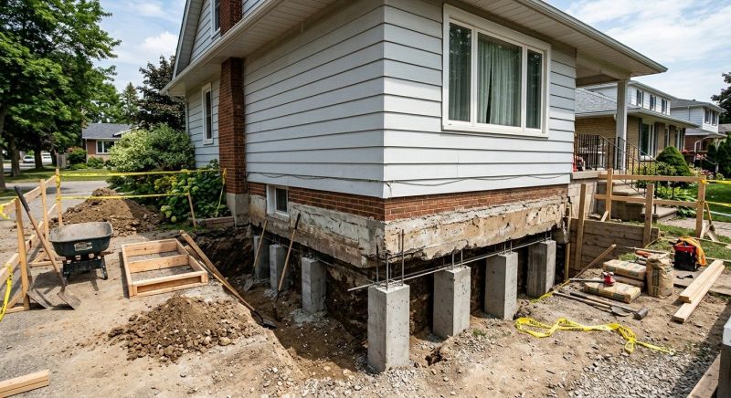 House Underpinning in Union County, NJ