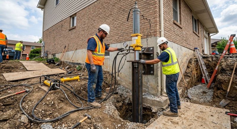 Settling Foundation Service in Clifton, NJ