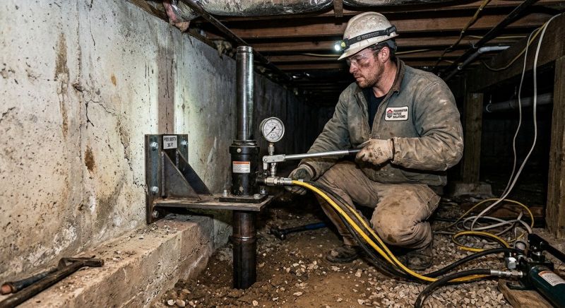 Settling Foundation Service in Union County, NJ