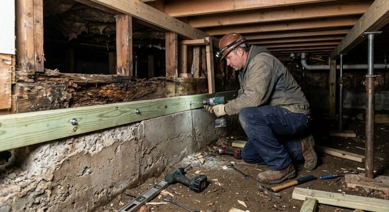 Sinking Foundation Repair in Boonton, NJ
