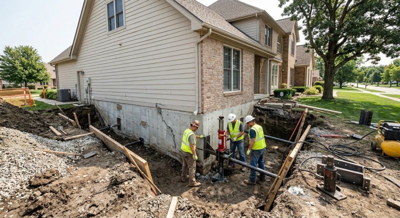 Sinking Foundation Repair in Brooklyn, NY