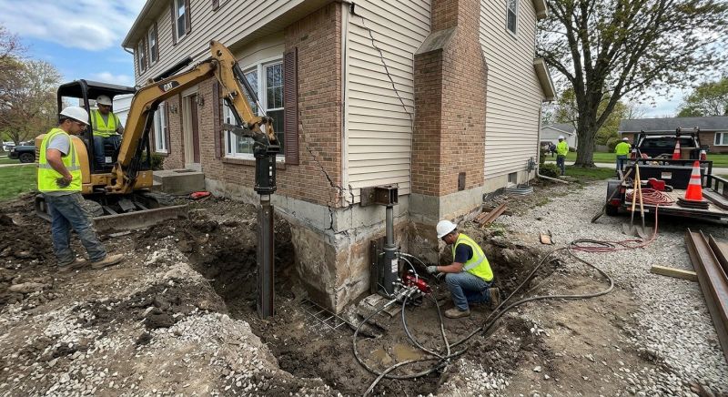Sinking Foundation Repair in Glen Rock, NJ