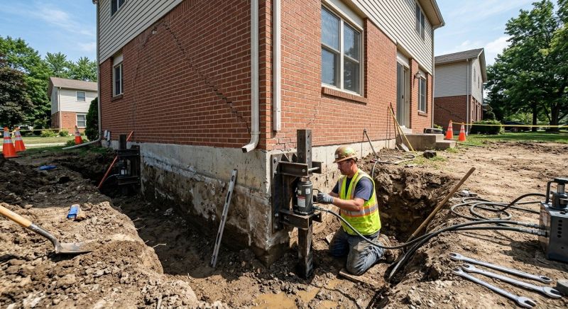Sinking Foundation Repair in Whitestone, NY