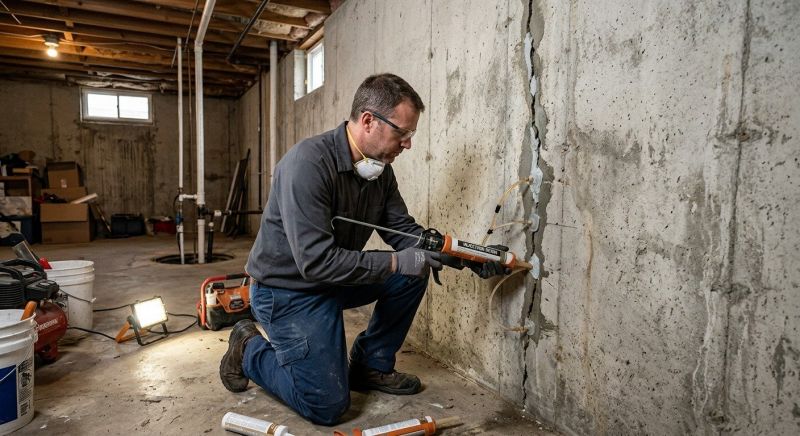 Structural Crack Repair in Union County, NJ