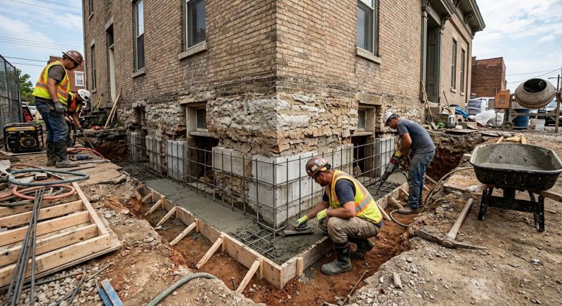 Structural Underpinning in Union County, NJ